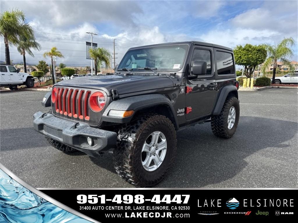 used 2021 Jeep Wrangler car, priced at $27,919
