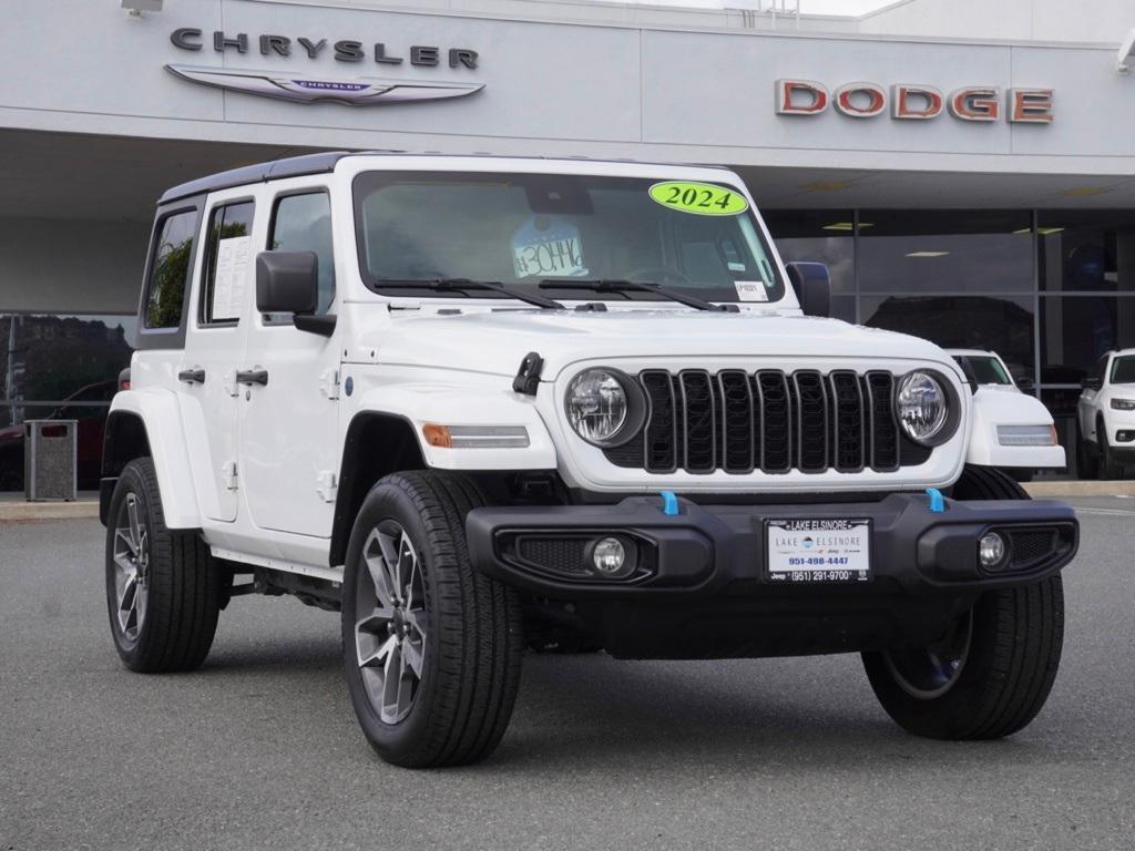 used 2024 Jeep Wrangler 4xe car, priced at $28,978