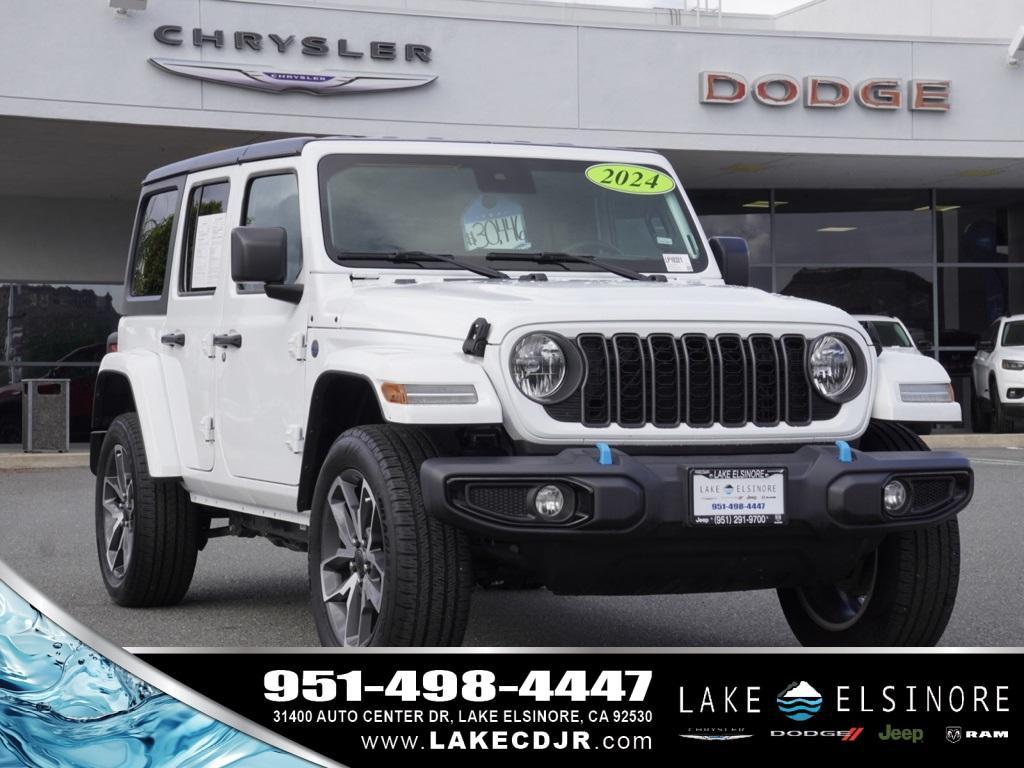 used 2024 Jeep Wrangler 4xe car, priced at $28,978