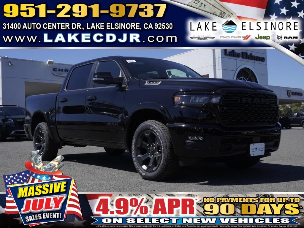 new 2025 Ram 1500 car, priced at $46,607