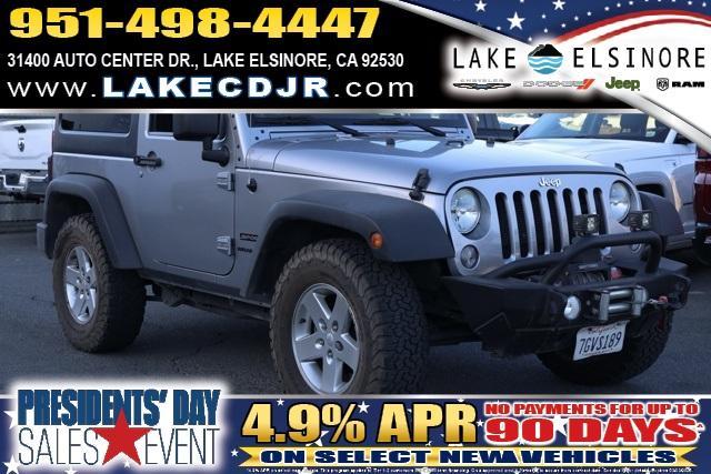 used 2014 Jeep Wrangler car, priced at $16,152