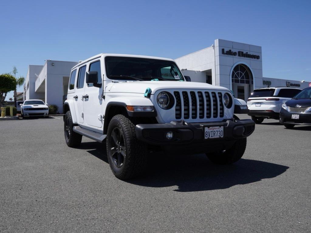 used 2021 Jeep Wrangler Unlimited car, priced at $31,945