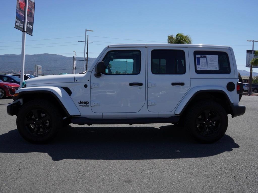 used 2021 Jeep Wrangler Unlimited car, priced at $31,945