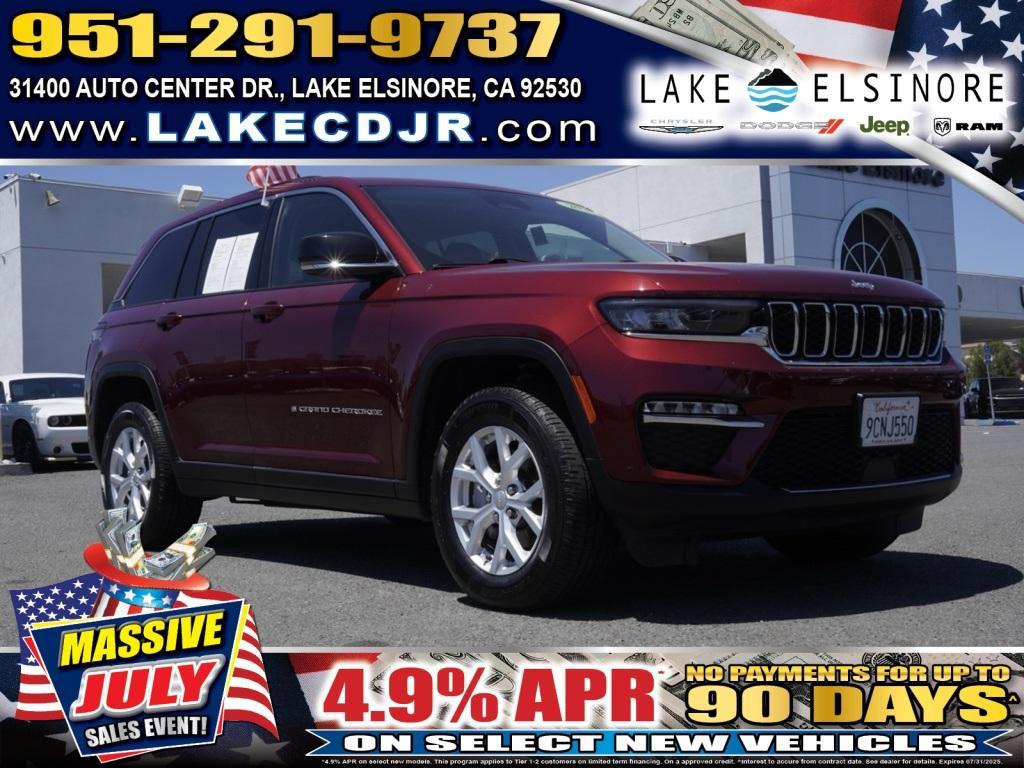 used 2023 Jeep Grand Cherokee car, priced at $26,345
