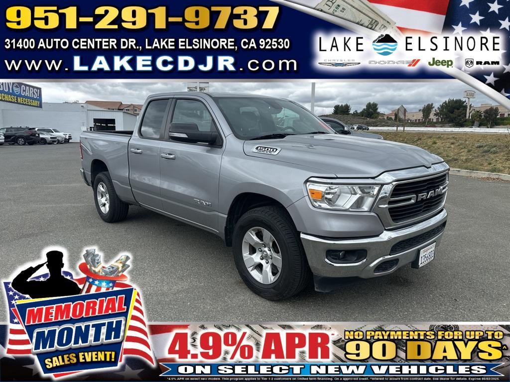 used 2021 Ram 1500 car, priced at $28,995