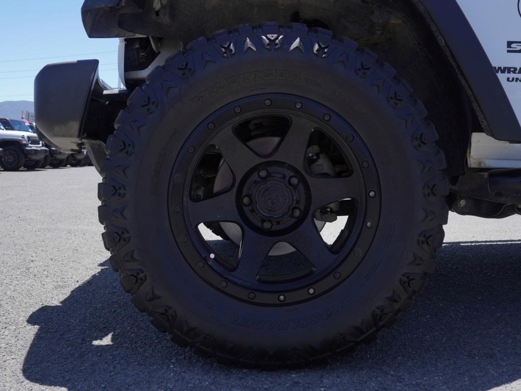 used 2017 Jeep Wrangler Unlimited car, priced at $24,572