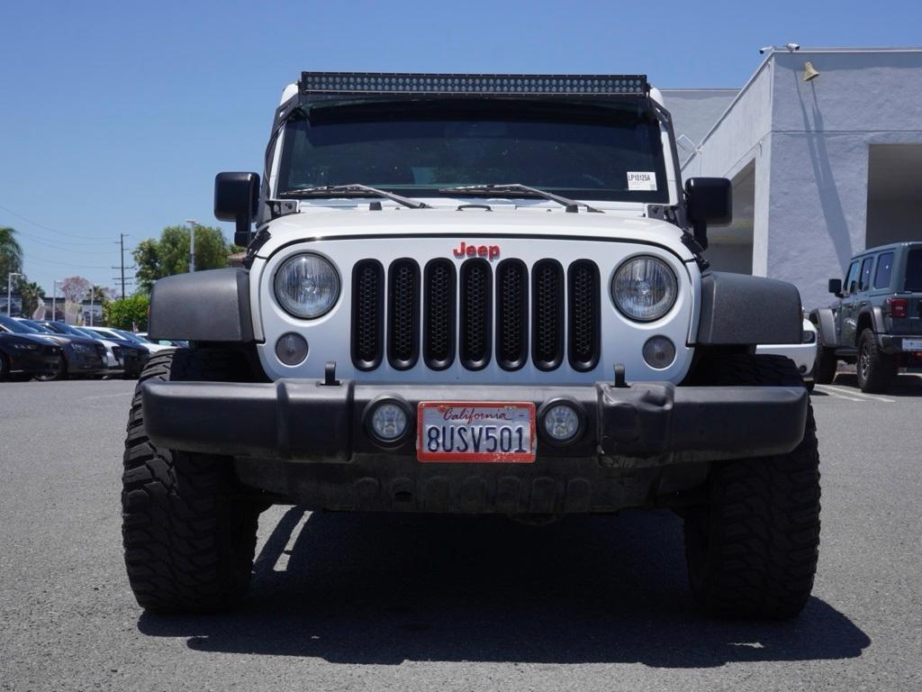 used 2017 Jeep Wrangler Unlimited car, priced at $24,572