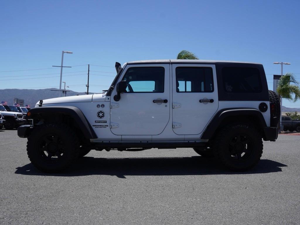 used 2017 Jeep Wrangler Unlimited car, priced at $24,572