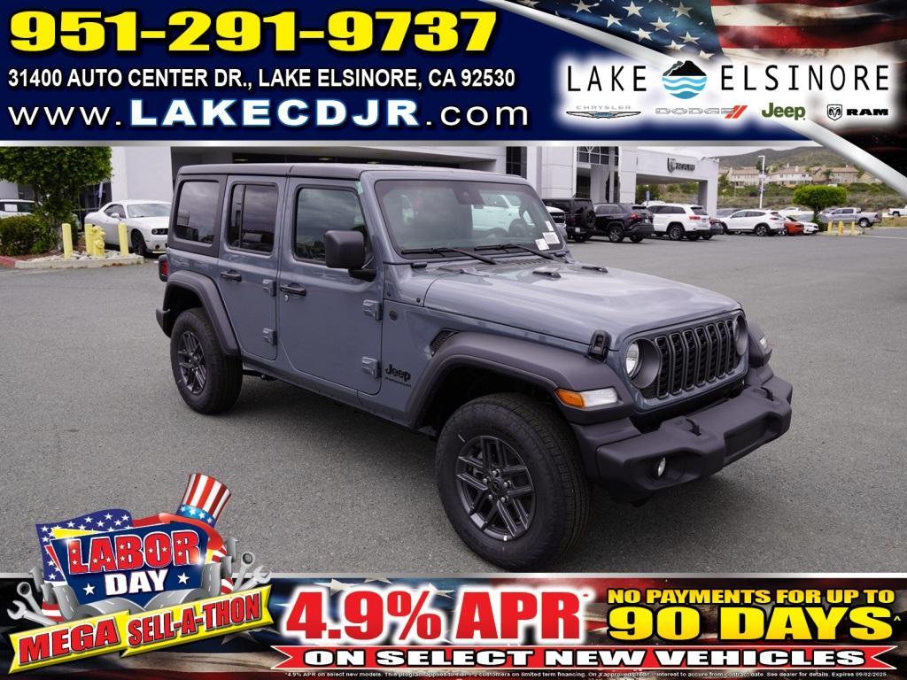 new 2025 Jeep Wrangler car, priced at $33,378