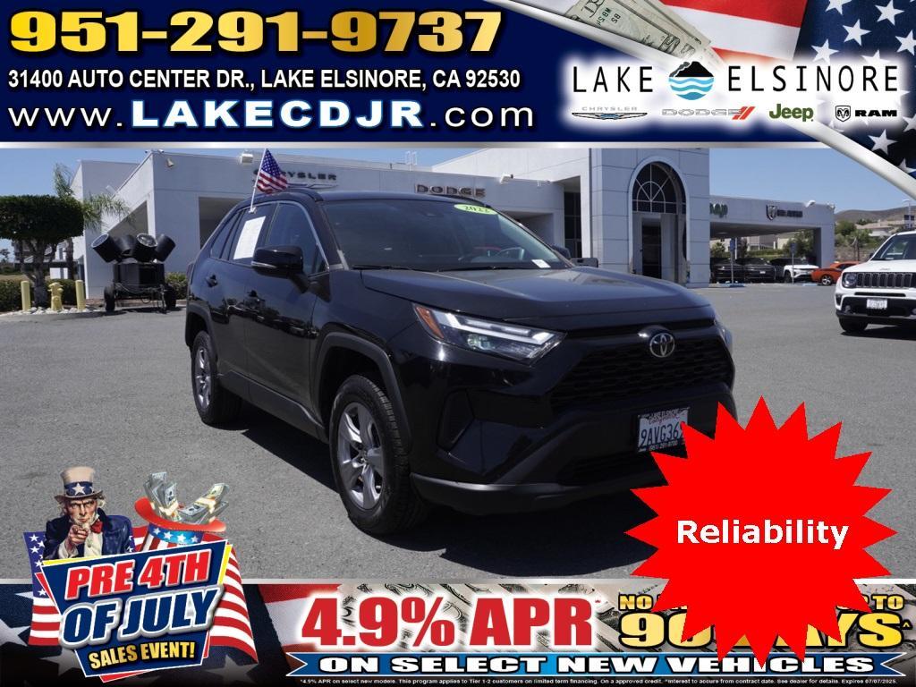 used 2022 Toyota RAV4 car, priced at $25,599