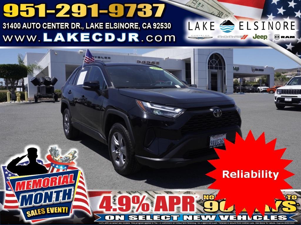 used 2022 Toyota RAV4 car, priced at $25,599