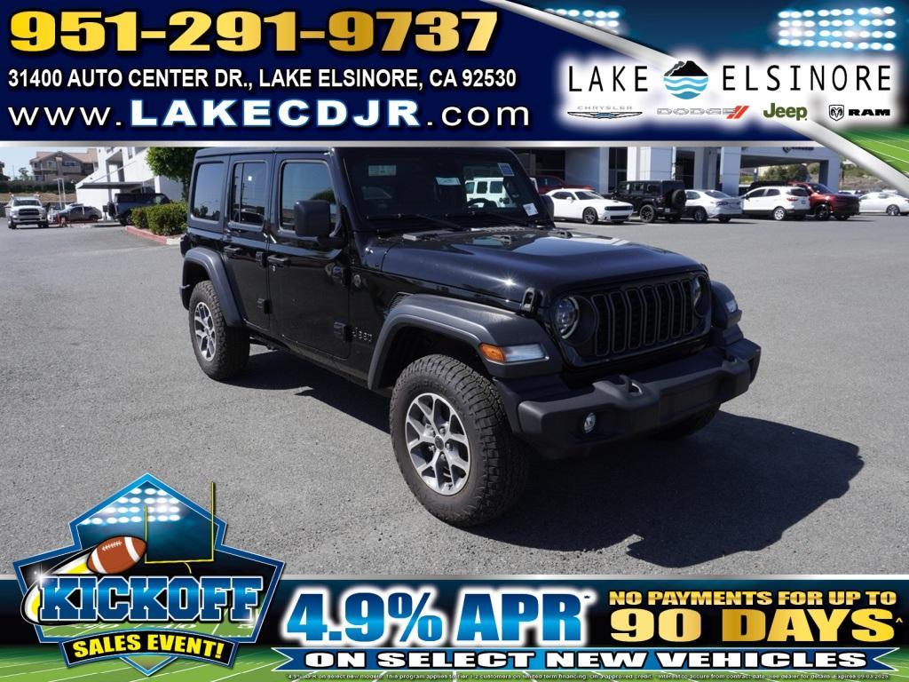 new 2024 Jeep Wrangler car, priced at $44,804