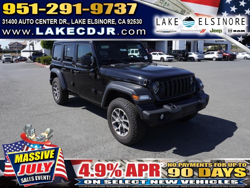 new 2024 Jeep Wrangler car, priced at $44,804