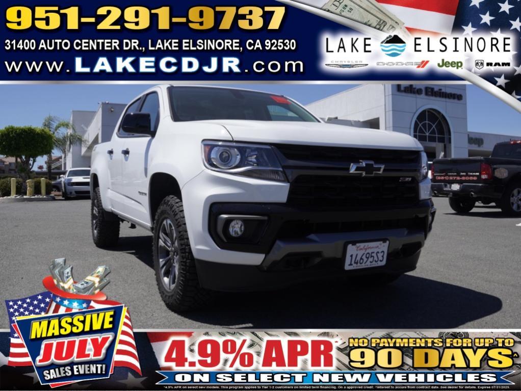 used 2022 Chevrolet Colorado car, priced at $35,721