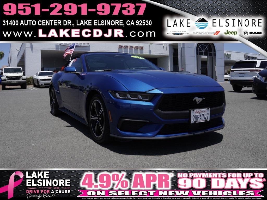 used 2024 Ford Mustang car, priced at $27,906