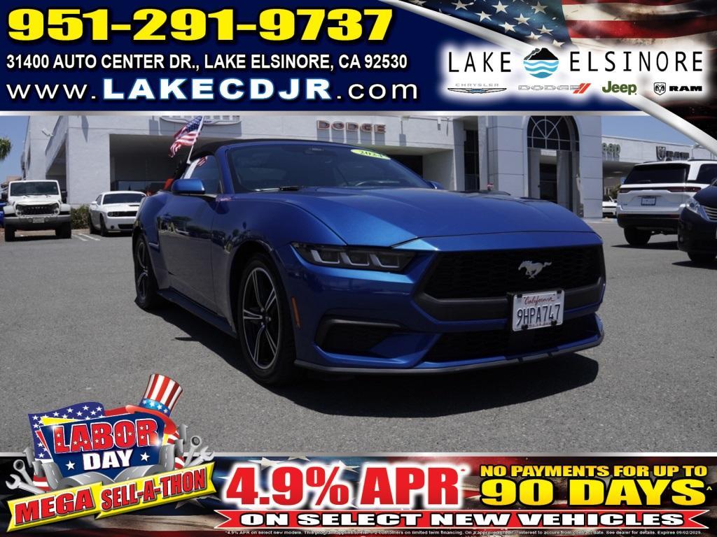 used 2024 Ford Mustang car, priced at $29,817