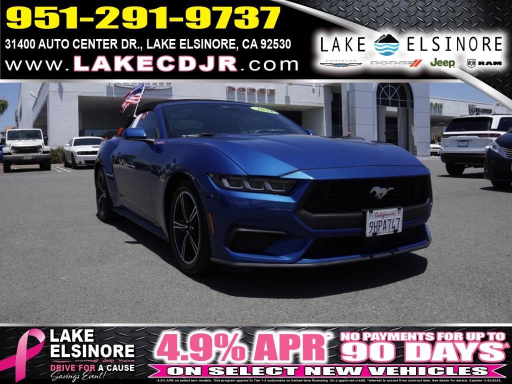 used 2024 Ford Mustang car, priced at $27,906
