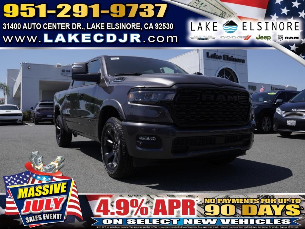 new 2025 Ram 1500 car, priced at $45,617