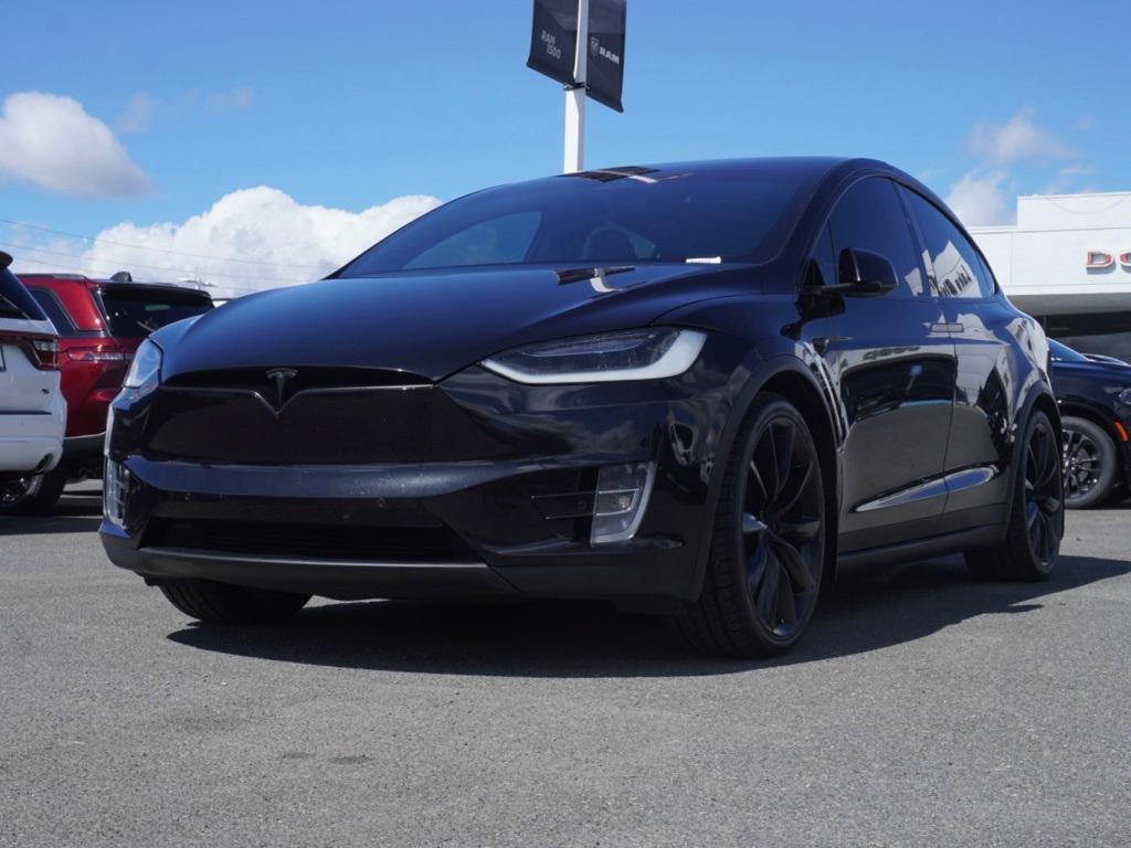 used 2018 Tesla Model X car, priced at $23,882