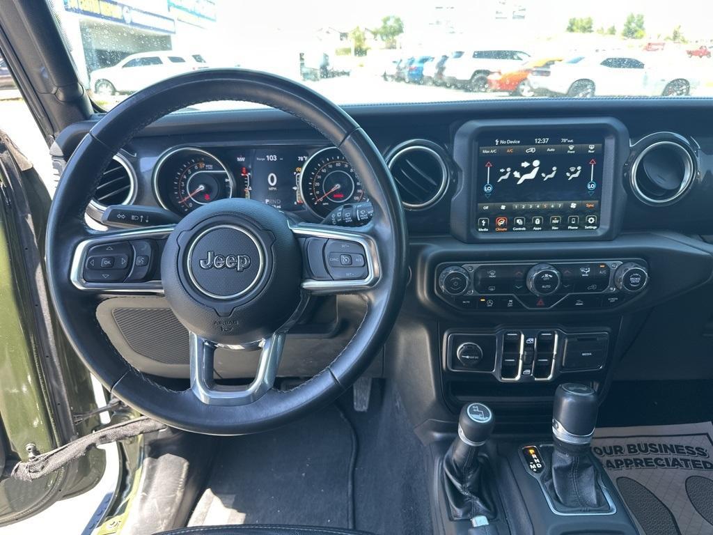used 2021 Jeep Wrangler Unlimited car, priced at $34,599
