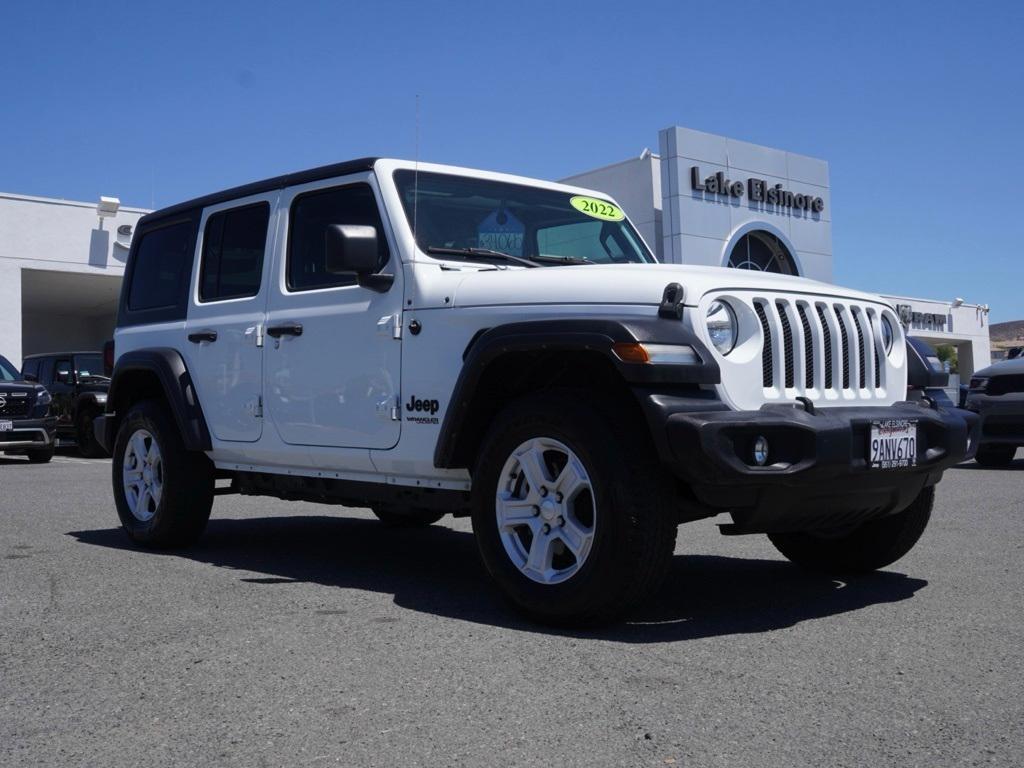 used 2022 Jeep Wrangler Unlimited car, priced at $30,661