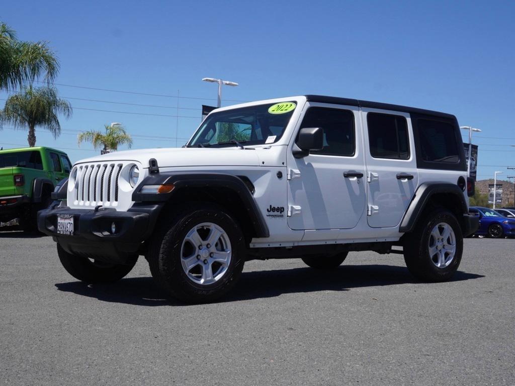 used 2022 Jeep Wrangler Unlimited car, priced at $30,661