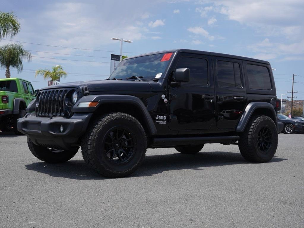 used 2020 Jeep Wrangler Unlimited car, priced at $25,971