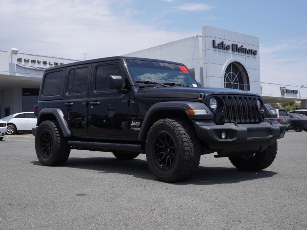 used 2020 Jeep Wrangler Unlimited car, priced at $25,971