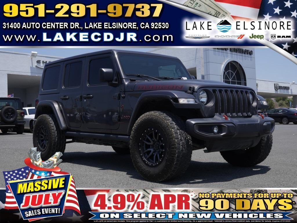 used 2019 Jeep Wrangler Unlimited car, priced at $32,911