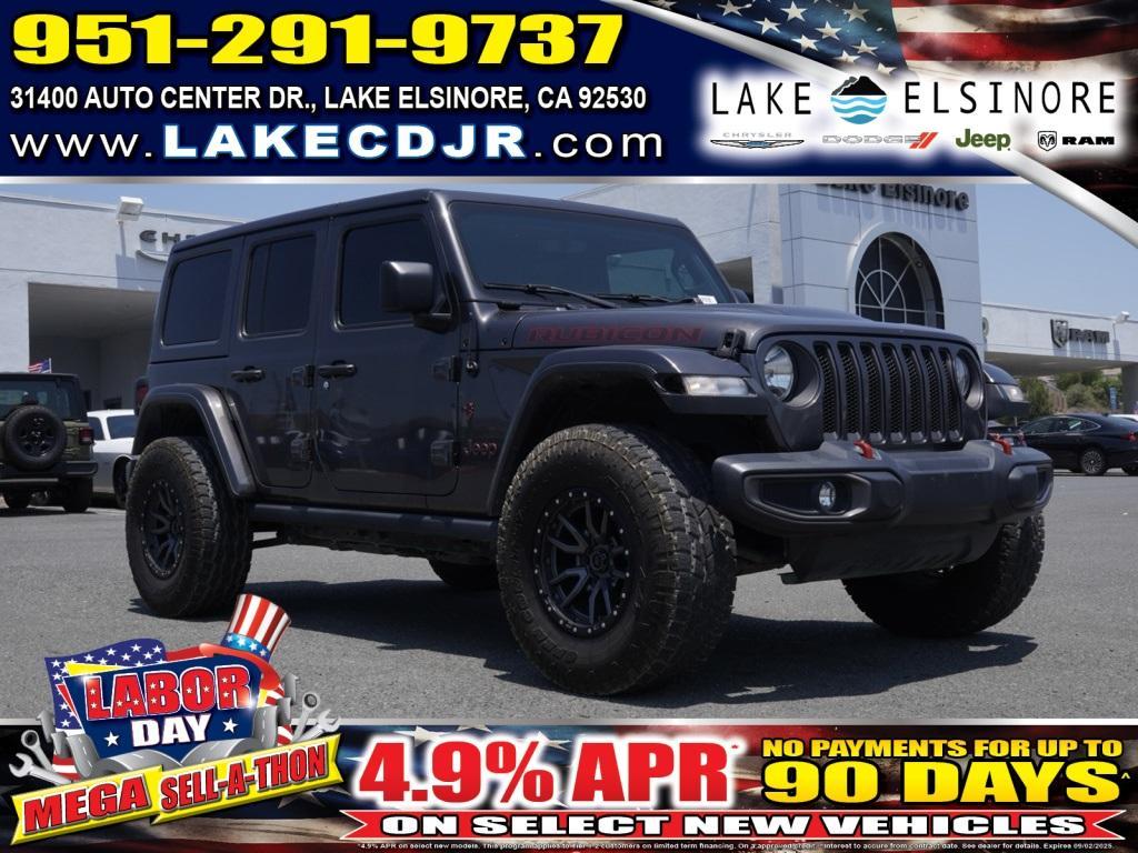 used 2019 Jeep Wrangler Unlimited car, priced at $29,704