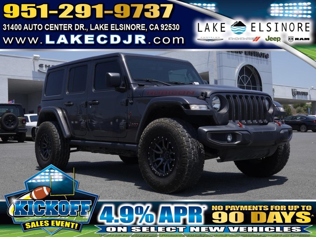 used 2019 Jeep Wrangler Unlimited car, priced at $33,286
