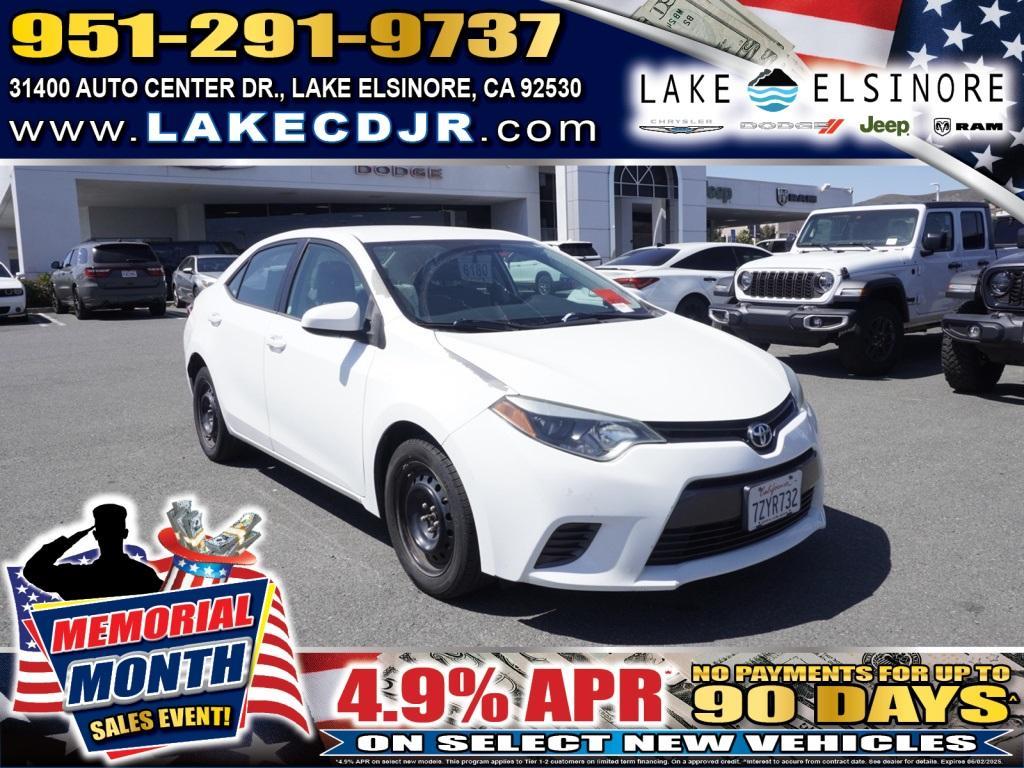 used 2015 Toyota Corolla car, priced at $11,995