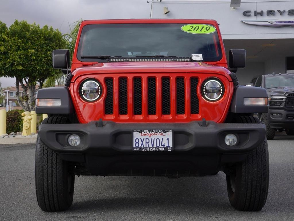 used 2019 Jeep Wrangler Unlimited car, priced at $22,457