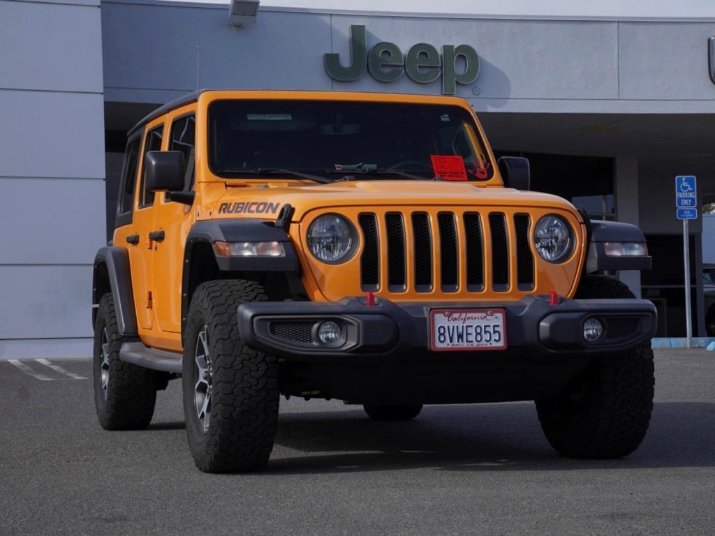 used 2021 Jeep Wrangler Unlimited car, priced at $36,319
