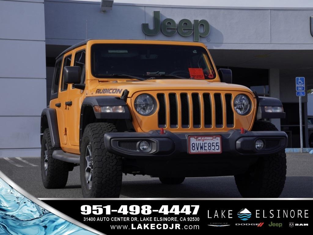 used 2021 Jeep Wrangler Unlimited car, priced at $36,319