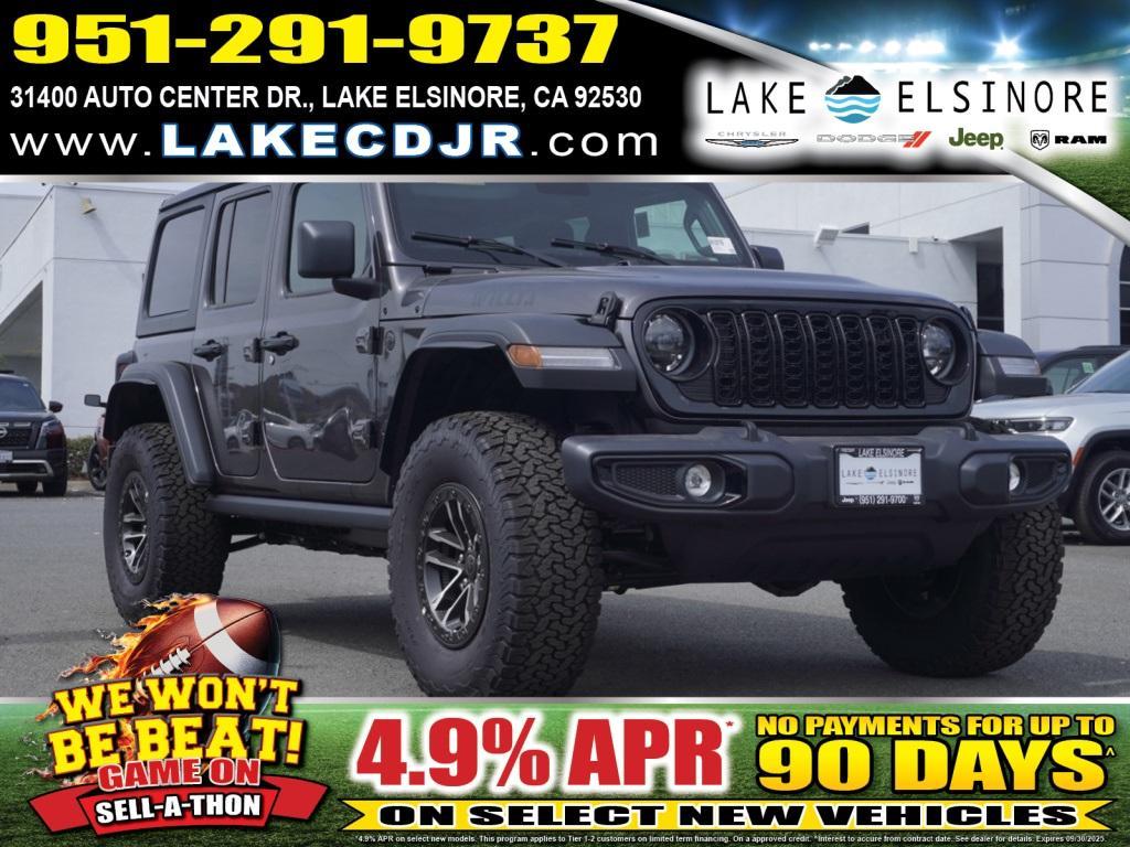 new 2025 Jeep Wrangler car, priced at $44,331