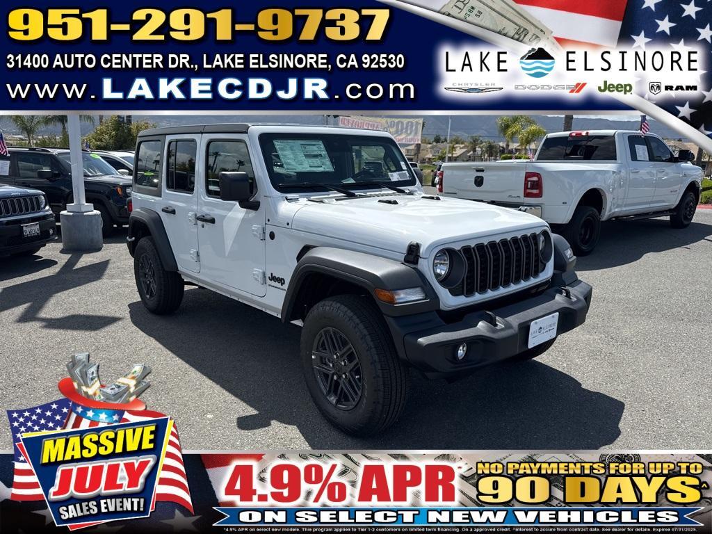 new 2025 Jeep Wrangler car, priced at $32,994