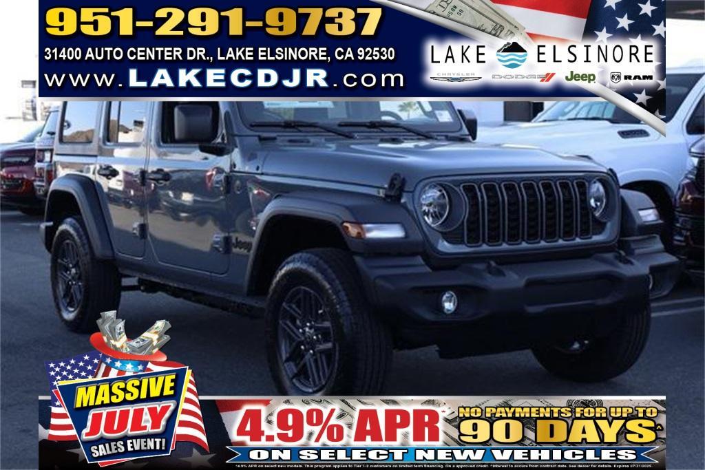 new 2025 Jeep Wrangler car, priced at $33,452