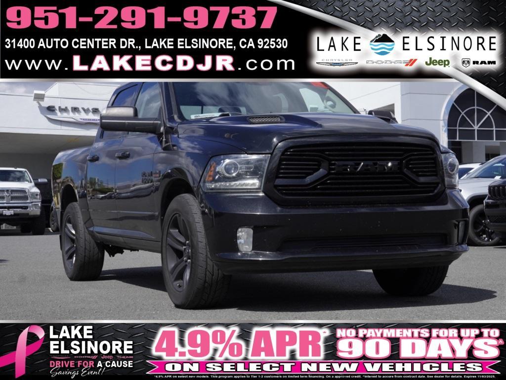 used 2018 Ram 1500 car, priced at $30,180