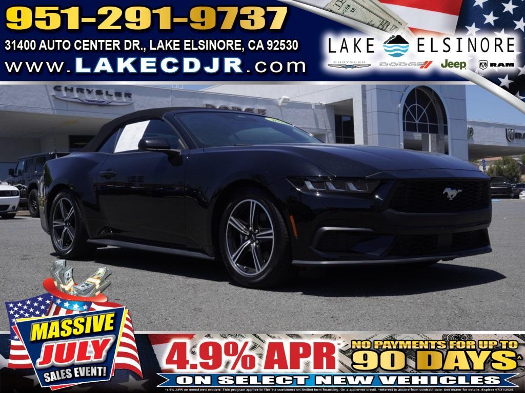 used 2024 Ford Mustang car, priced at $32,194