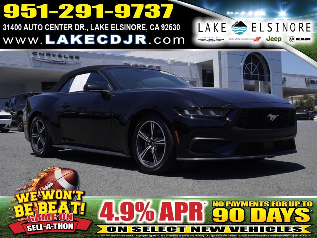 used 2024 Ford Mustang car, priced at $30,502