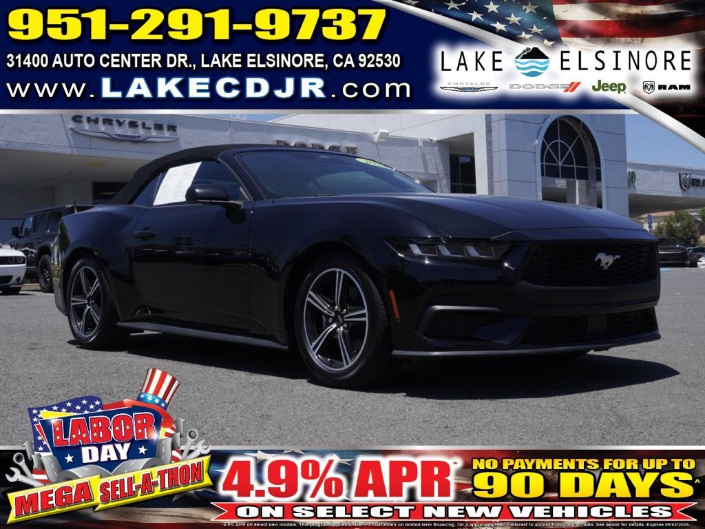 used 2024 Ford Mustang car, priced at $28,246
