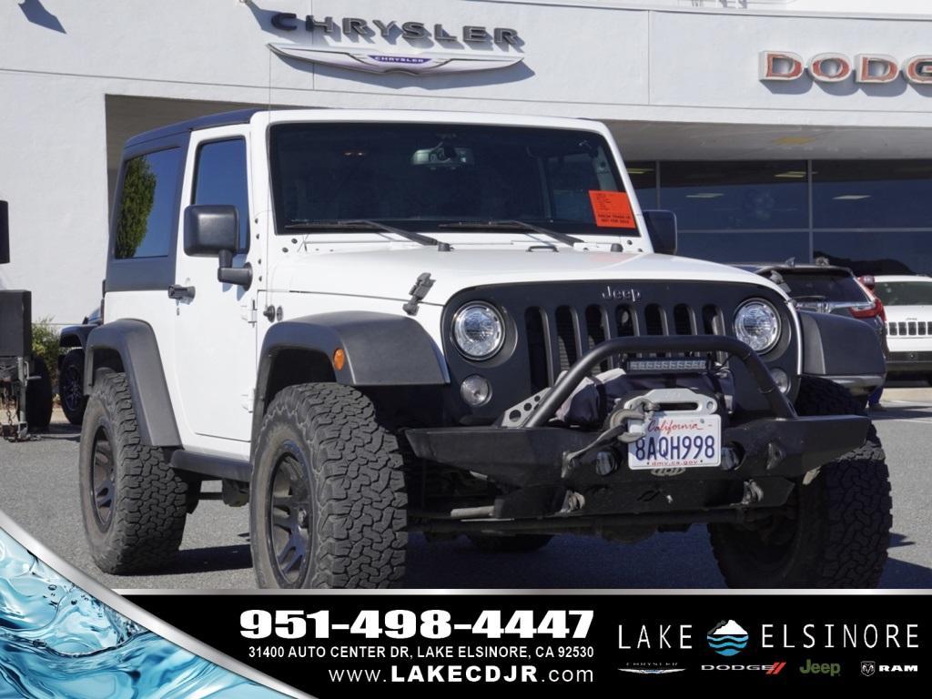 used 2018 Jeep Wrangler JK car, priced at $25,449