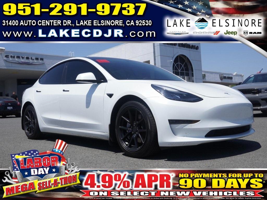 used 2022 Tesla Model 3 car, priced at $21,521