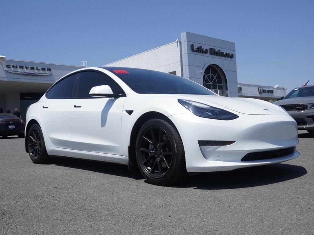 used 2022 Tesla Model 3 car, priced at $21,521