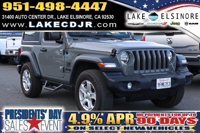 used 2023 Jeep Wrangler car, priced at $31,972