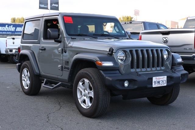 used 2023 Jeep Wrangler car, priced at $31,972