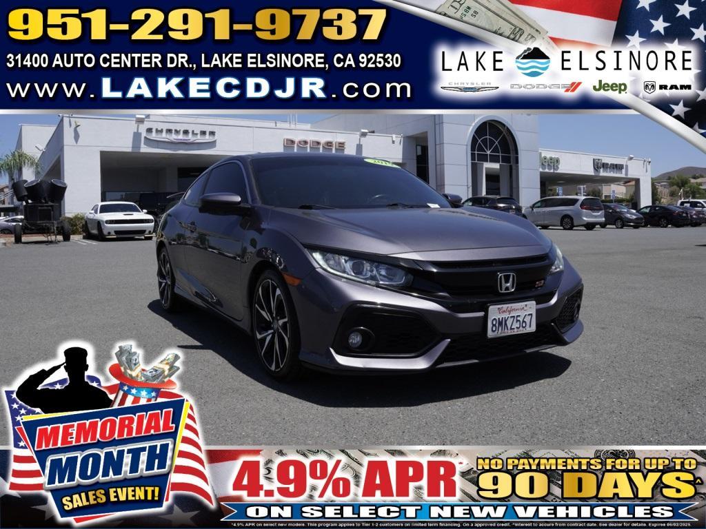 used 2019 Honda Civic Si car, priced at $17,599