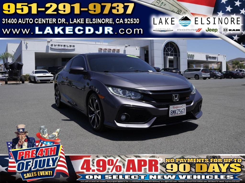 used 2019 Honda Civic Si car, priced at $17,599