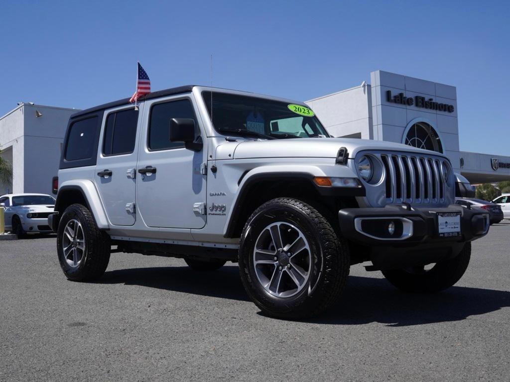 used 2023 Jeep Wrangler car, priced at $29,455